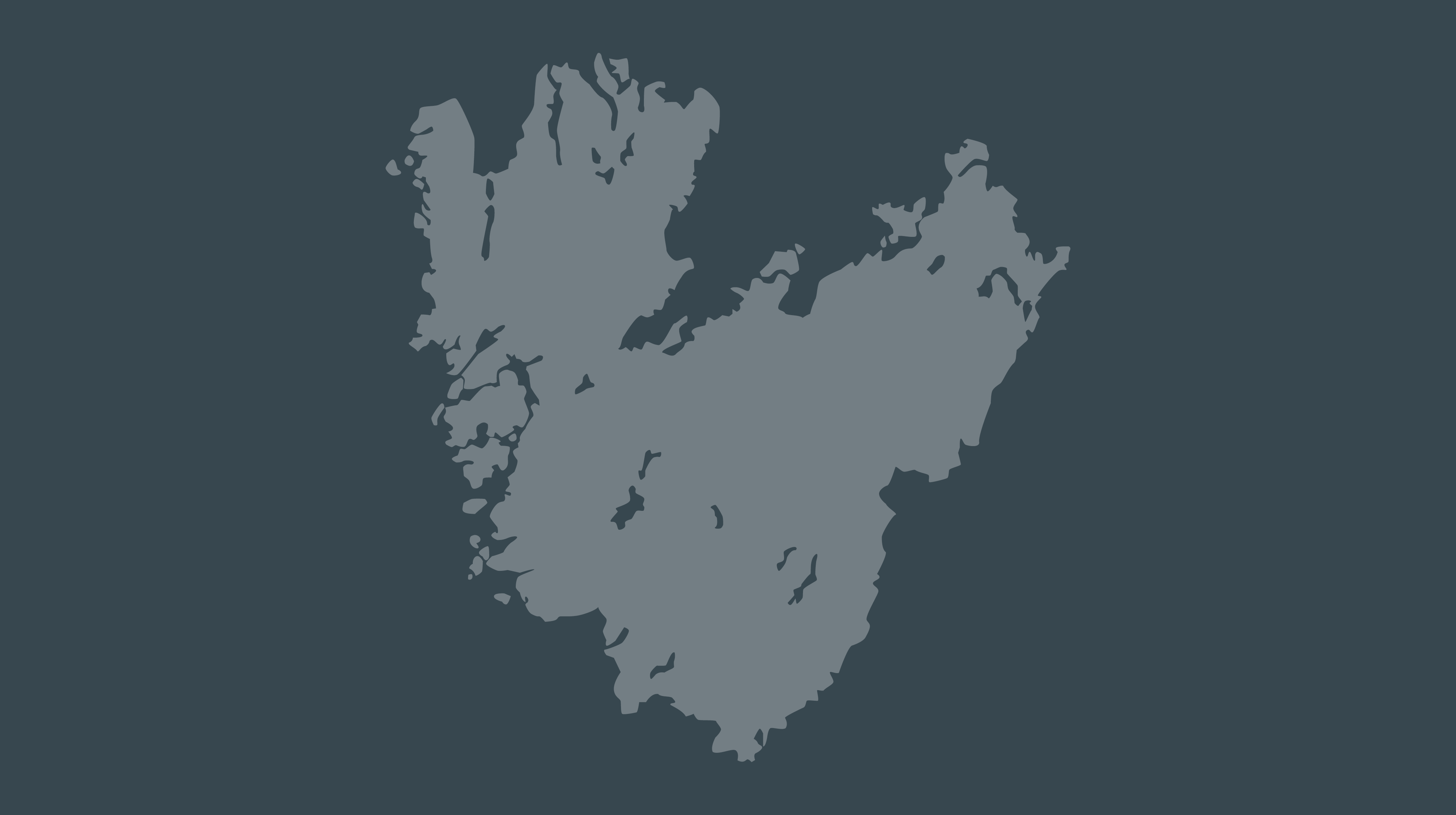 Karta över Västra Götalandsregionen